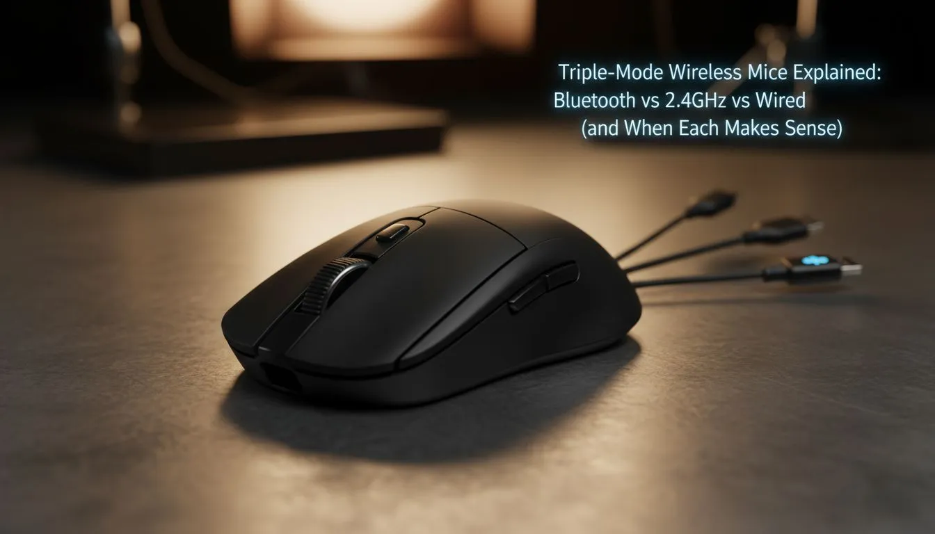 Bluetooth vs 2.4GHz vs Wired