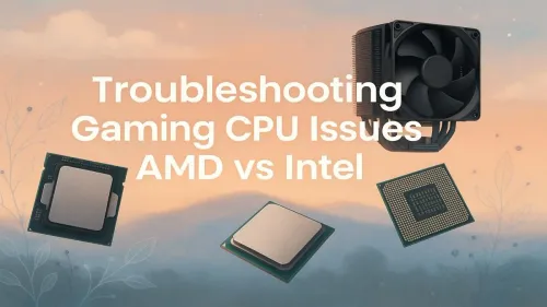 Troubleshoot Gaming CPU Issues: AMD vs Intel Fixes