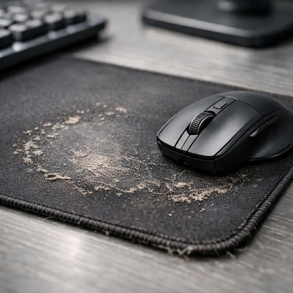 Fix Tracking on Worn Mousepads