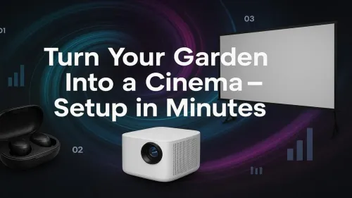 Outdoor Cinema Setup Garden – Quick & Easy Guide