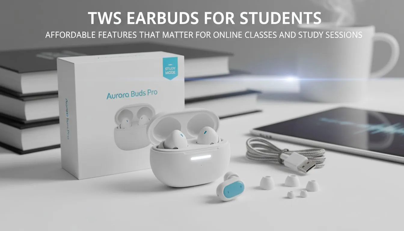 Affordable TWS Earbuds for Online Classes