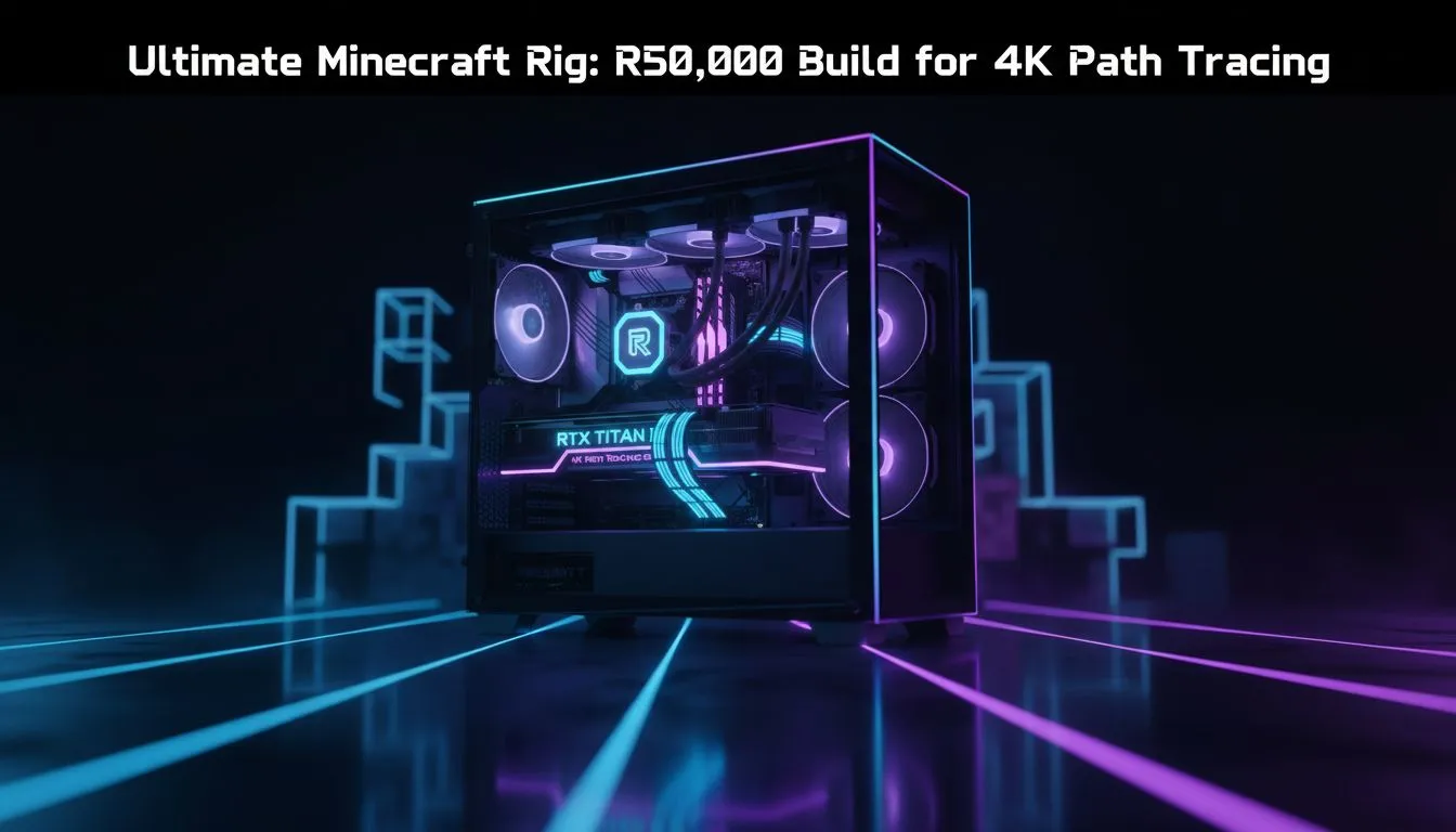 4K Path Tracing Minecraft Rig - R50,000 Build