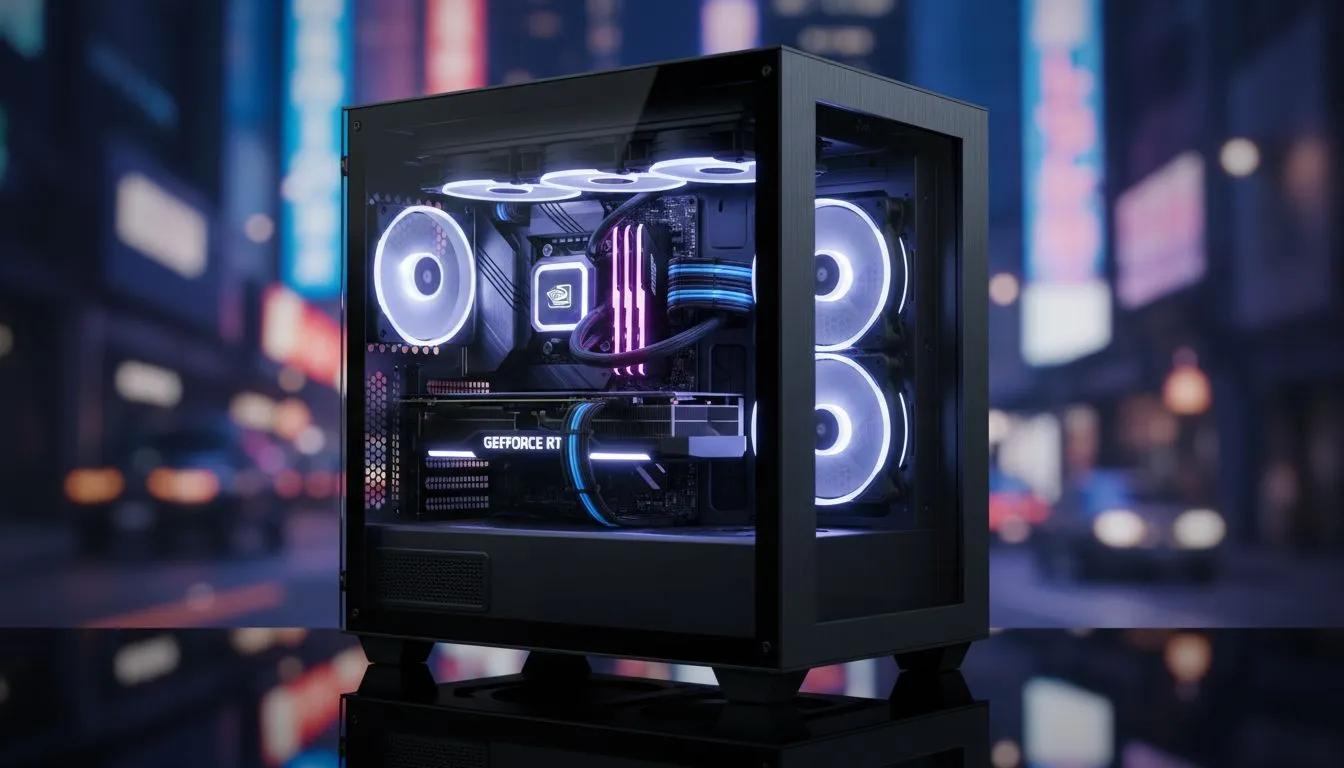Night City R50k Path Tracing Rig