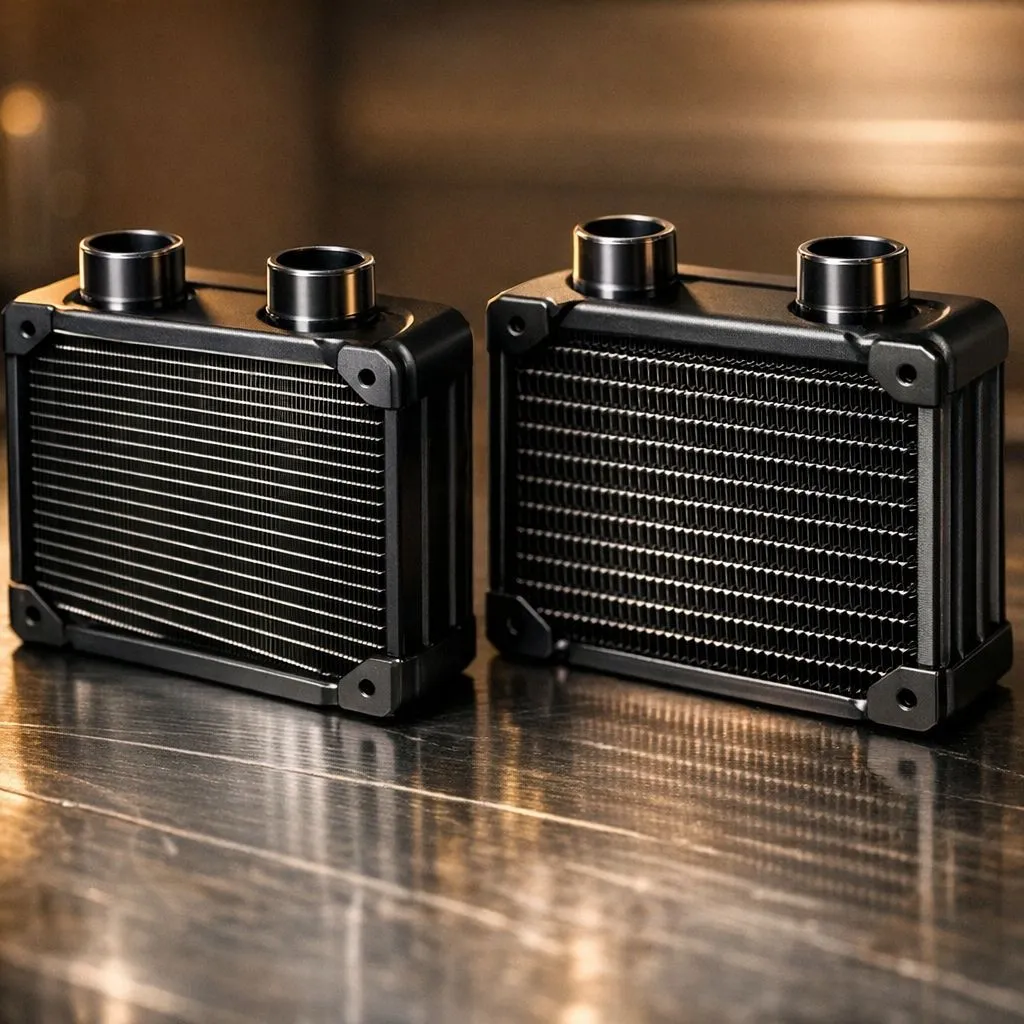 Microchannel radiator design and real-world thermals