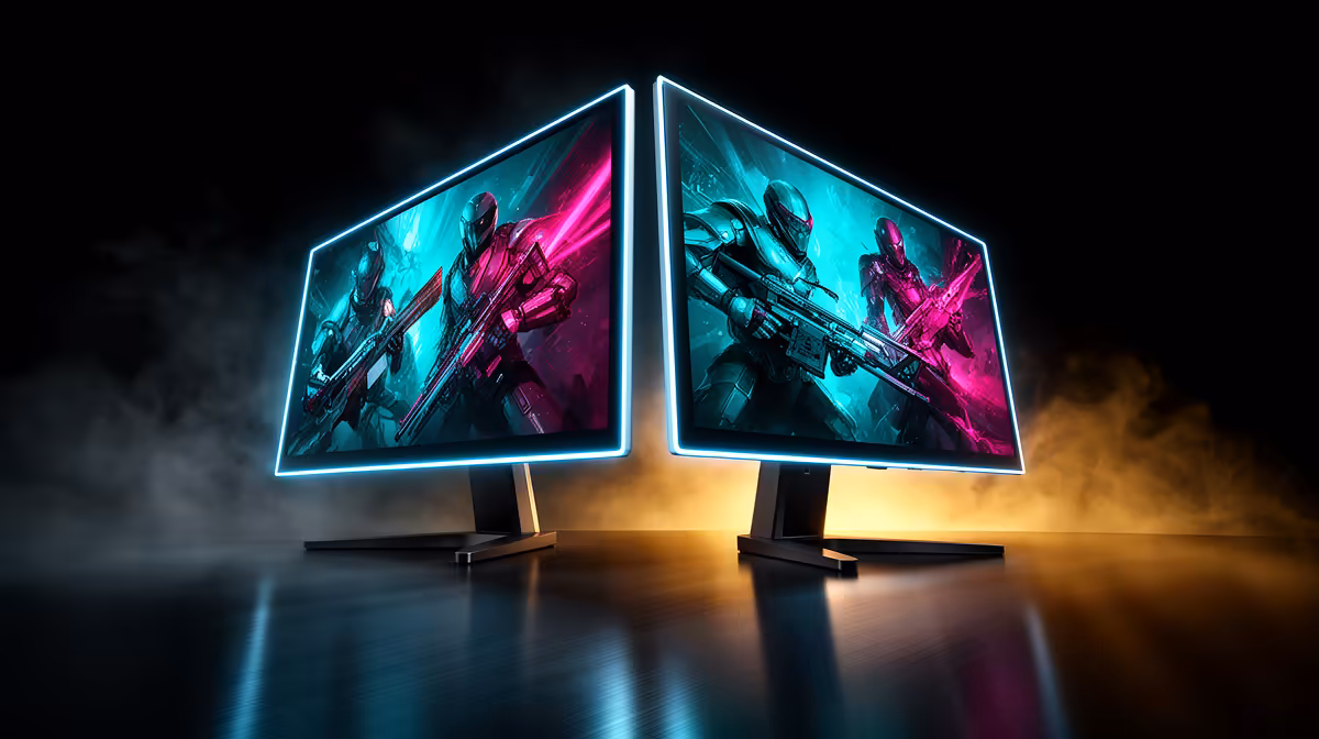 One Wide Screen Or Two Separate Ones