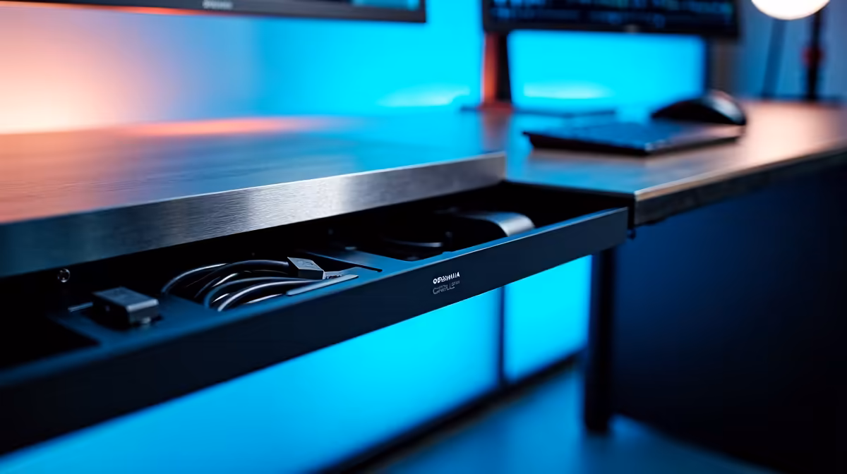 Under-Desk Cable Tray: Clean Setup Guide for SA