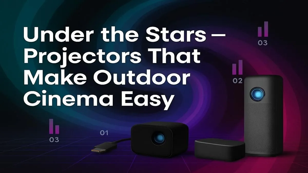 Top Projectors for All-Weather Movie Nights