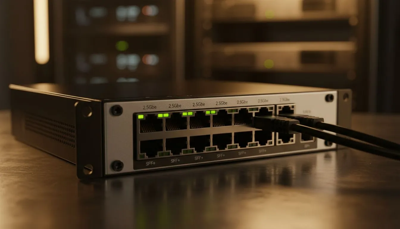 Future-Proof with 2.5GbE Ports