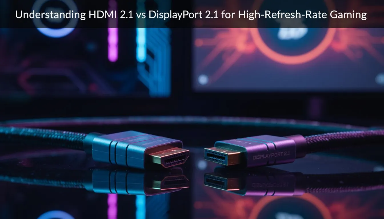 Choosing Between HDMI 2.1 and DP 2.1