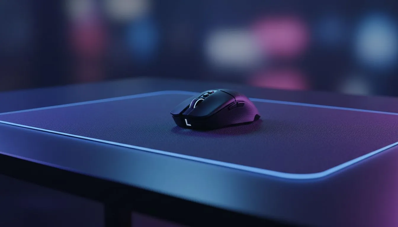 How Mousepad Surfaces Shape Glide