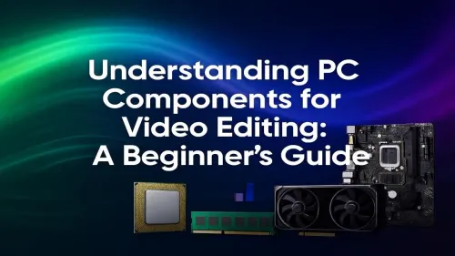 PC Components for Video Editing: A Beginner's Guide