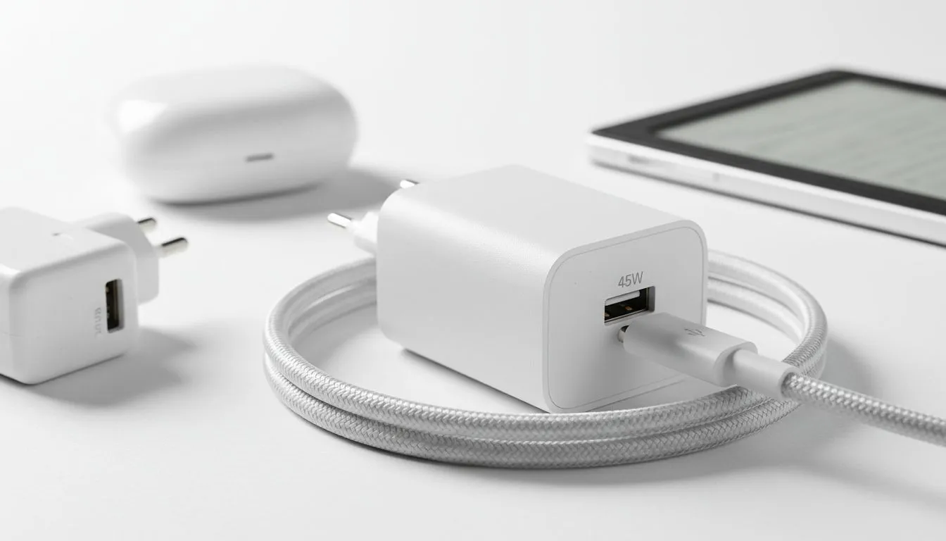 Using a 45W charger on lower-power devices