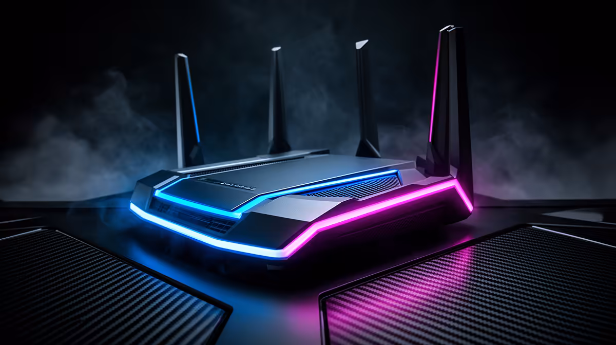 Why Your Wireless Gaming Router Needs: panel, ports and