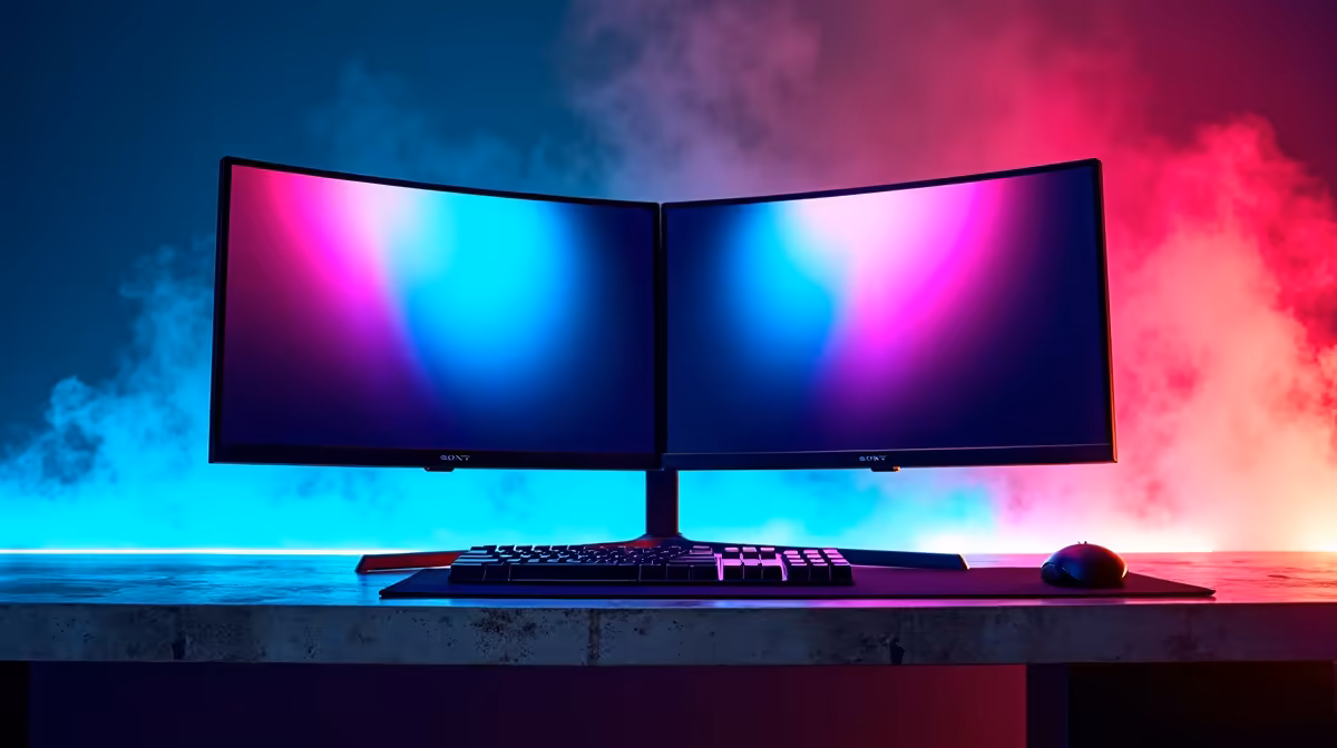 University of Cape Town residence: dual-monitor buying