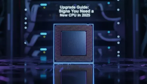 Signs You Need a New CPU: The 2025 Upgrade Guide