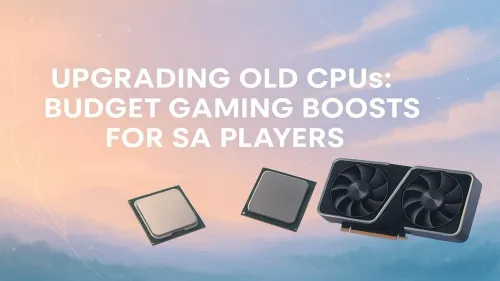 Budget CPU Upgrade South Africa: Boost Your Old Gaming PC