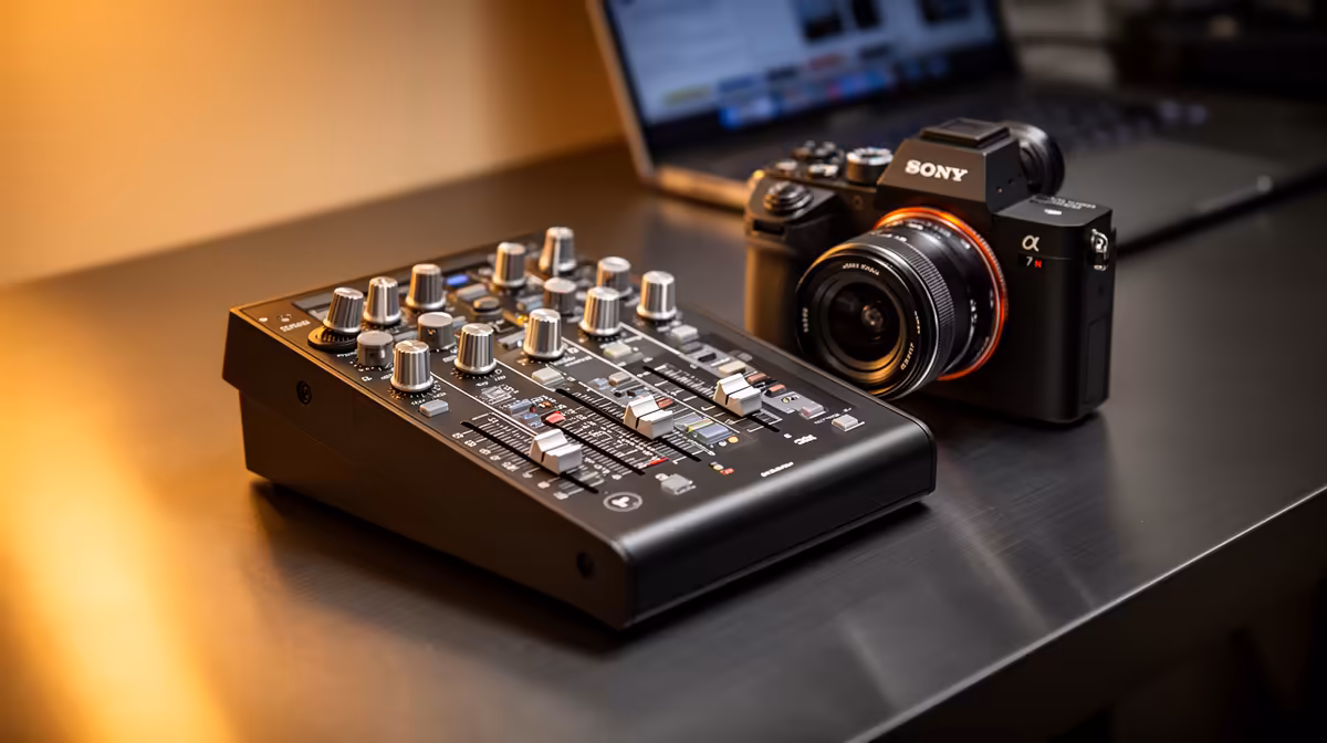 WFH Desk Upgrade with a USB Mixer