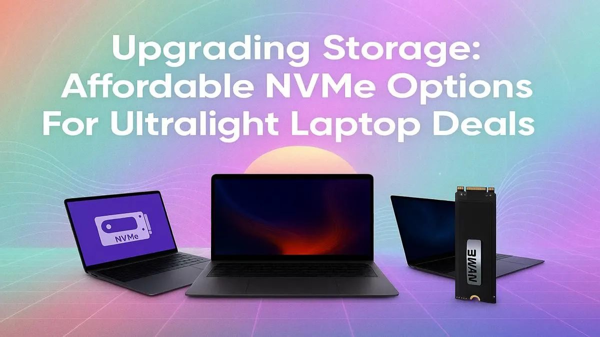 Ultrafast Storage Upgrades