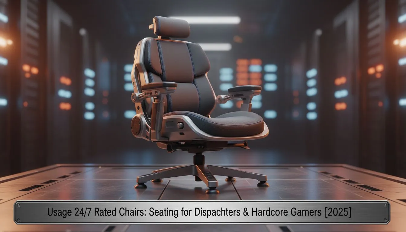 24/7 Chairs for Dispatchers & Gamers