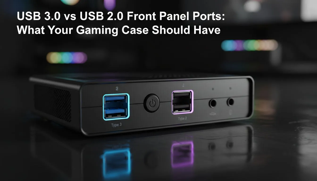 USB3 vs USB2 Front Panel Guide