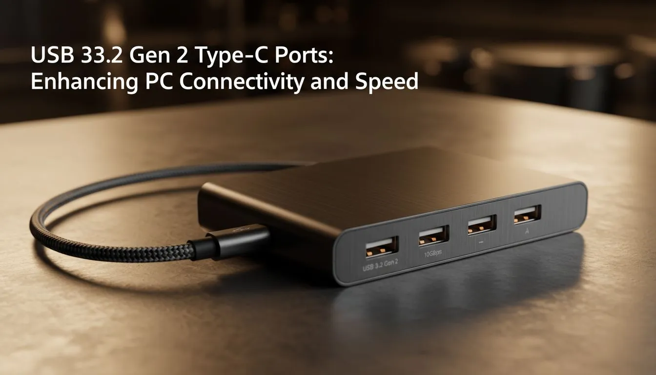 Faster PC Links with USB 3.2 Gen 2