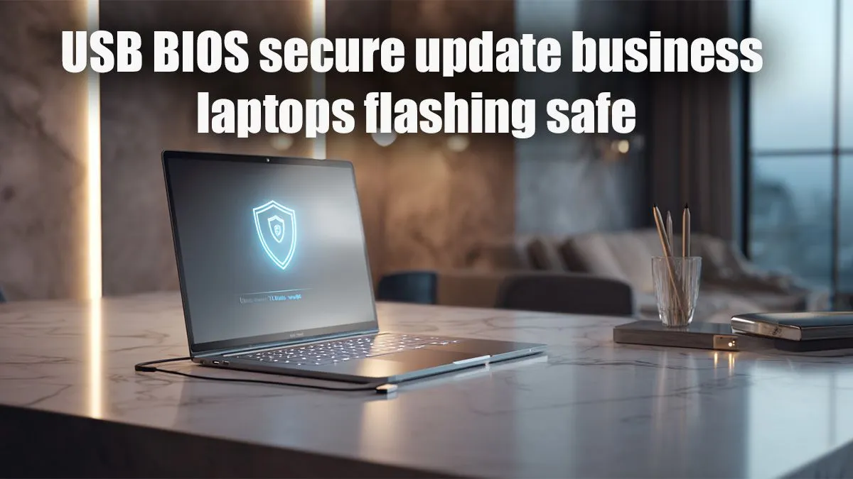 Safely Flash BIOS via USB