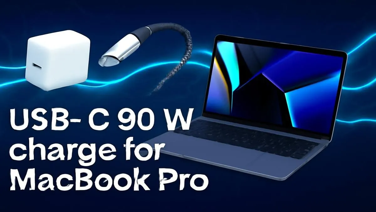 Fast 90W USB-C Charging