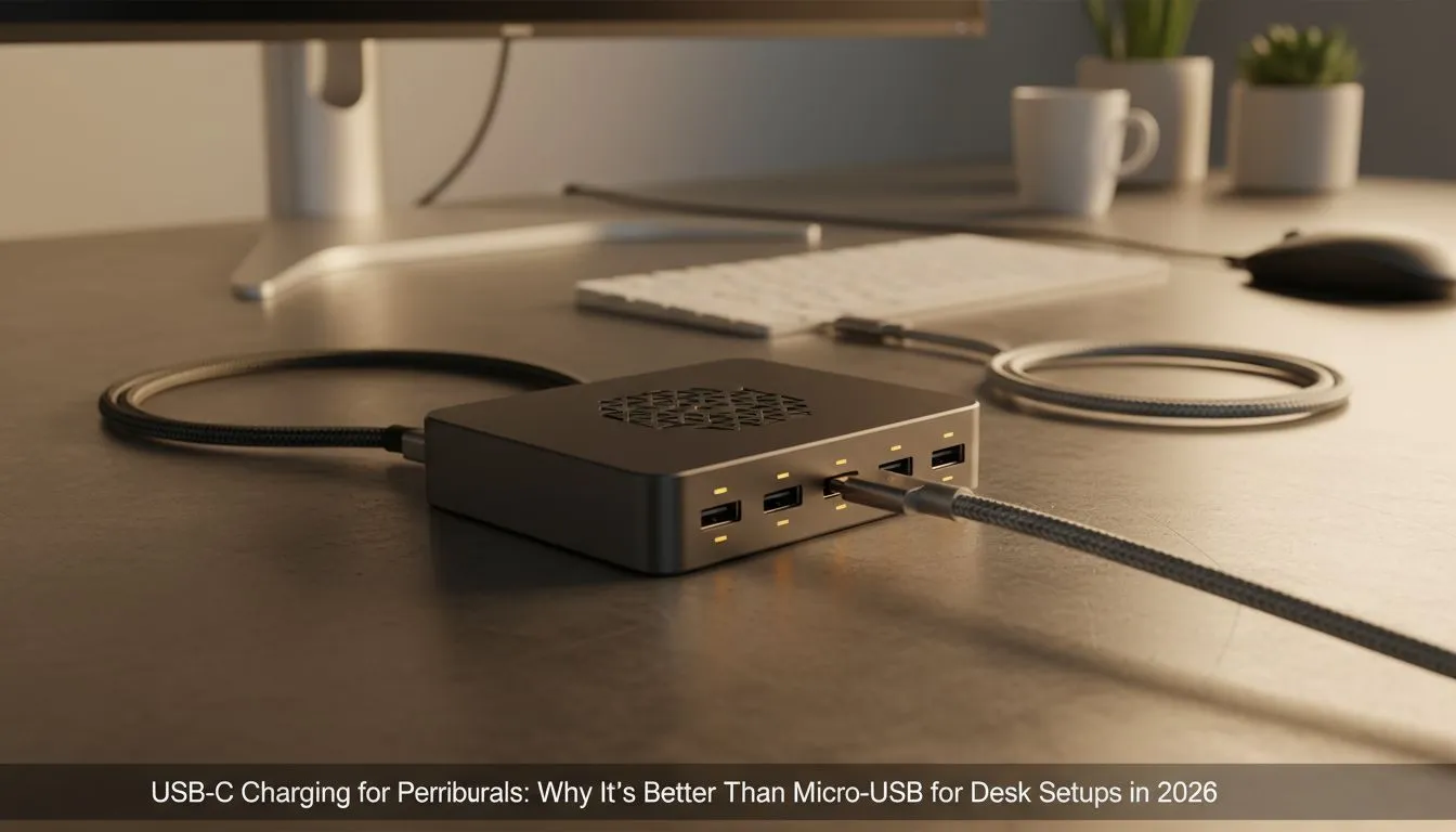 Why USB-C Beats Micro-USB for Desks