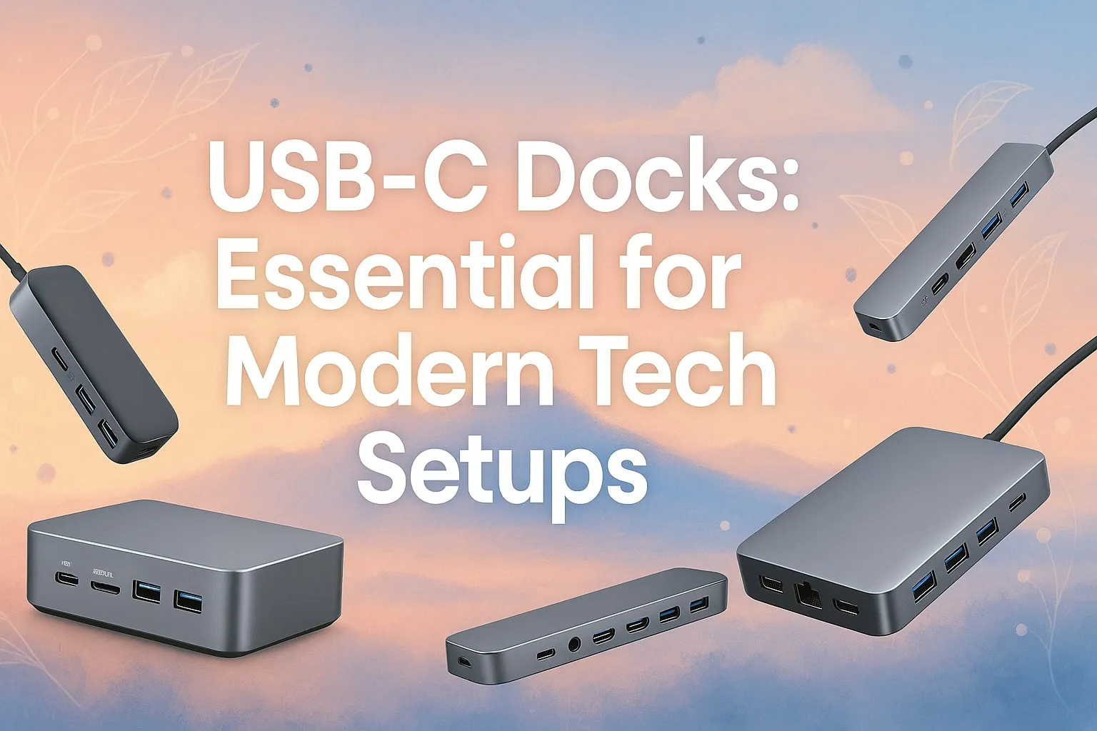 USB-C Docks for Modern Setups | Evetech