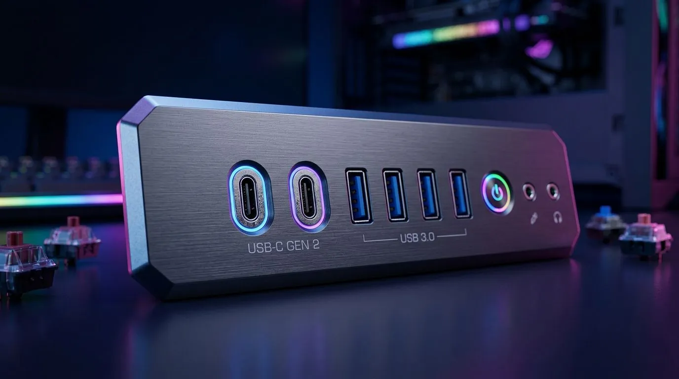 Pick the faster front port for creators and gamers