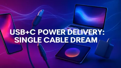 USB-C Power Delivery Explained: The Single-Cable Dream