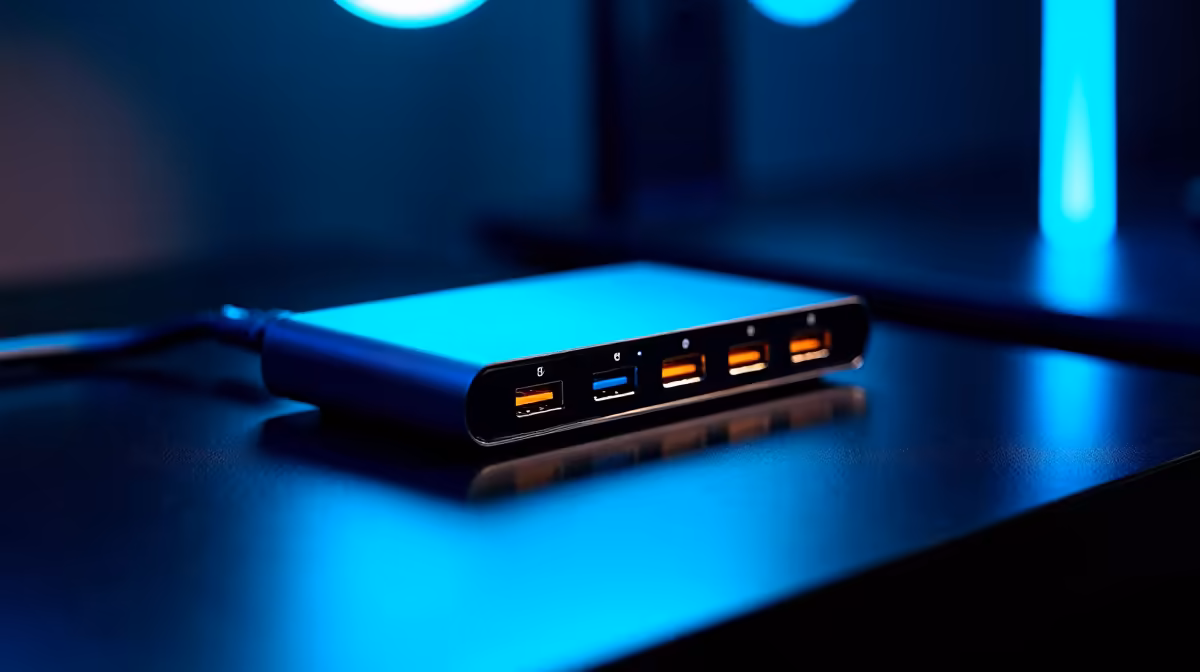 Tested USB updates through hub