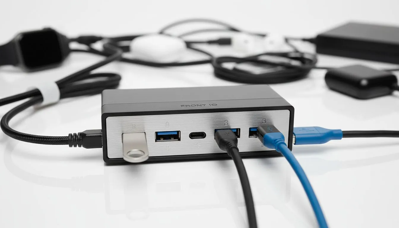 Match Front I/O USB-C + Dual USB 3.0