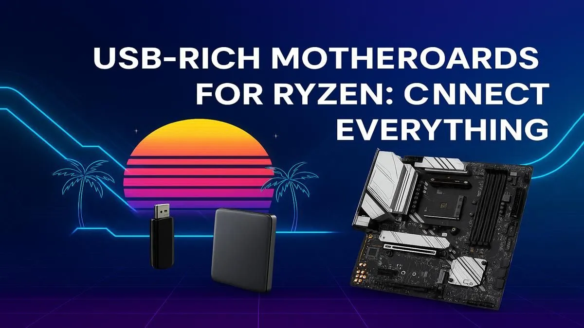 Ultimate USB Connectivity for Ryzen