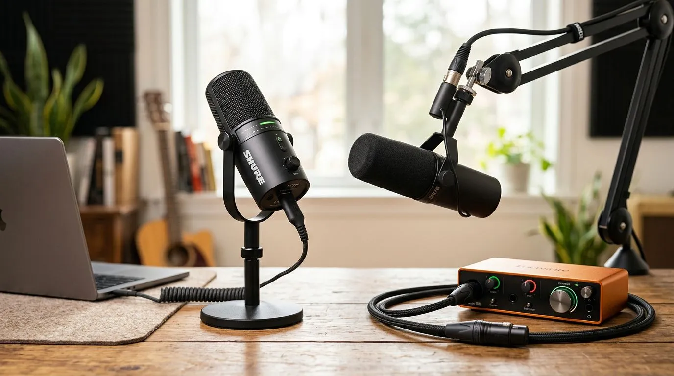 USB vs XLR: Which Mic for Beginner Streamers?