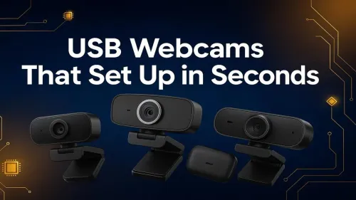 Plug-and-Play USB Webcams Made Easy