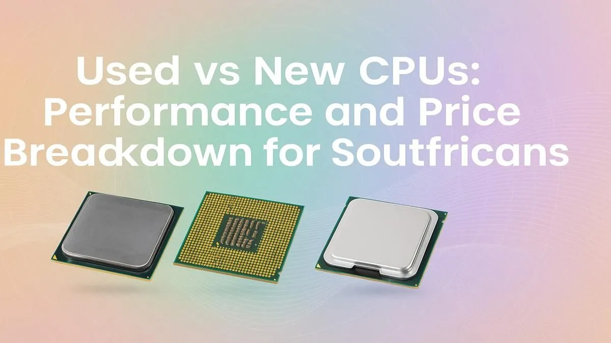 Used vs New CPU South Africa: Price & Performance (2024)