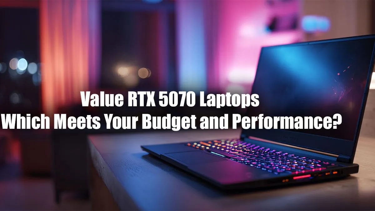 Affordable 5070 Laptops