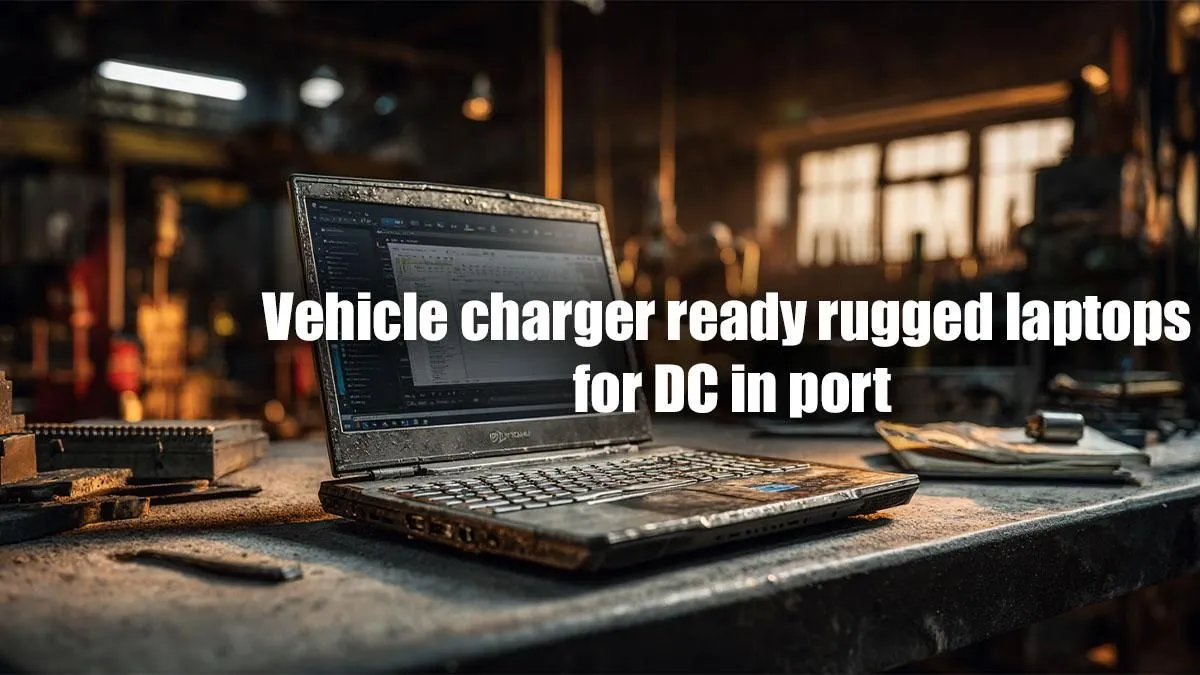 Built-Tough Laptops for Vehicle Power