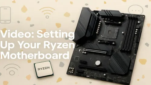 How to Install a Ryzen Motherboard: A Step-by-Step Video Guide How to Install a Ryzen Motherboard: A Step-by-Step Video Guide