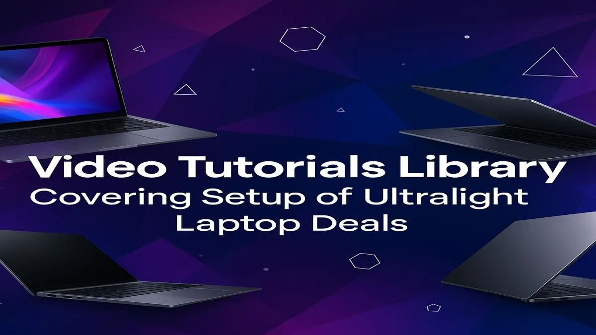 Master Ultralight Laptop Setup