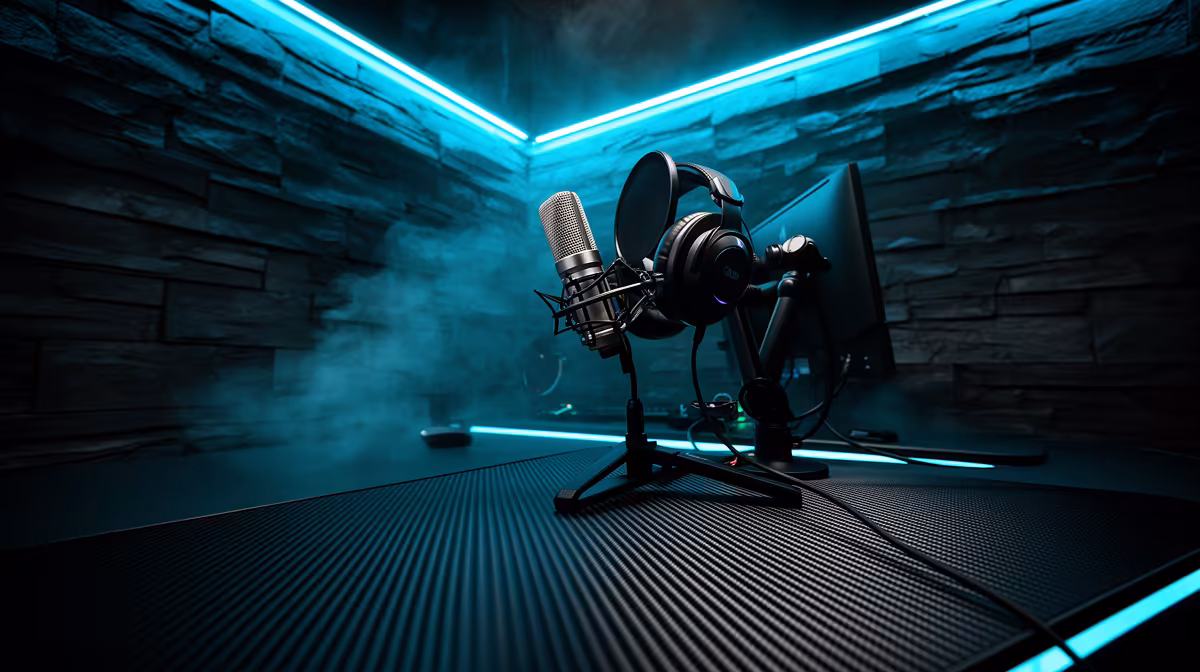 A faceless-channel kit built around one good mic