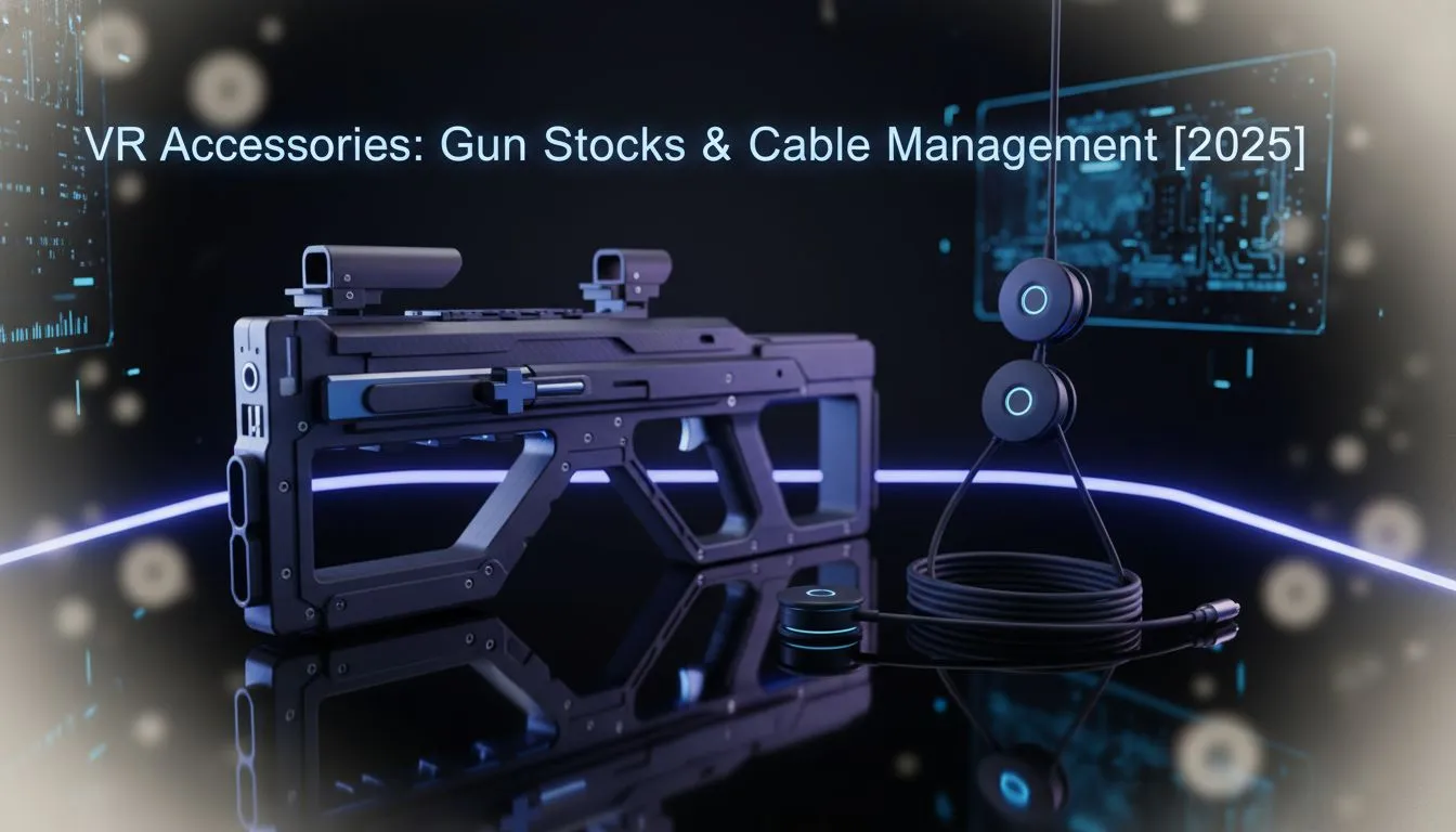VR gun stock picks & cable tips