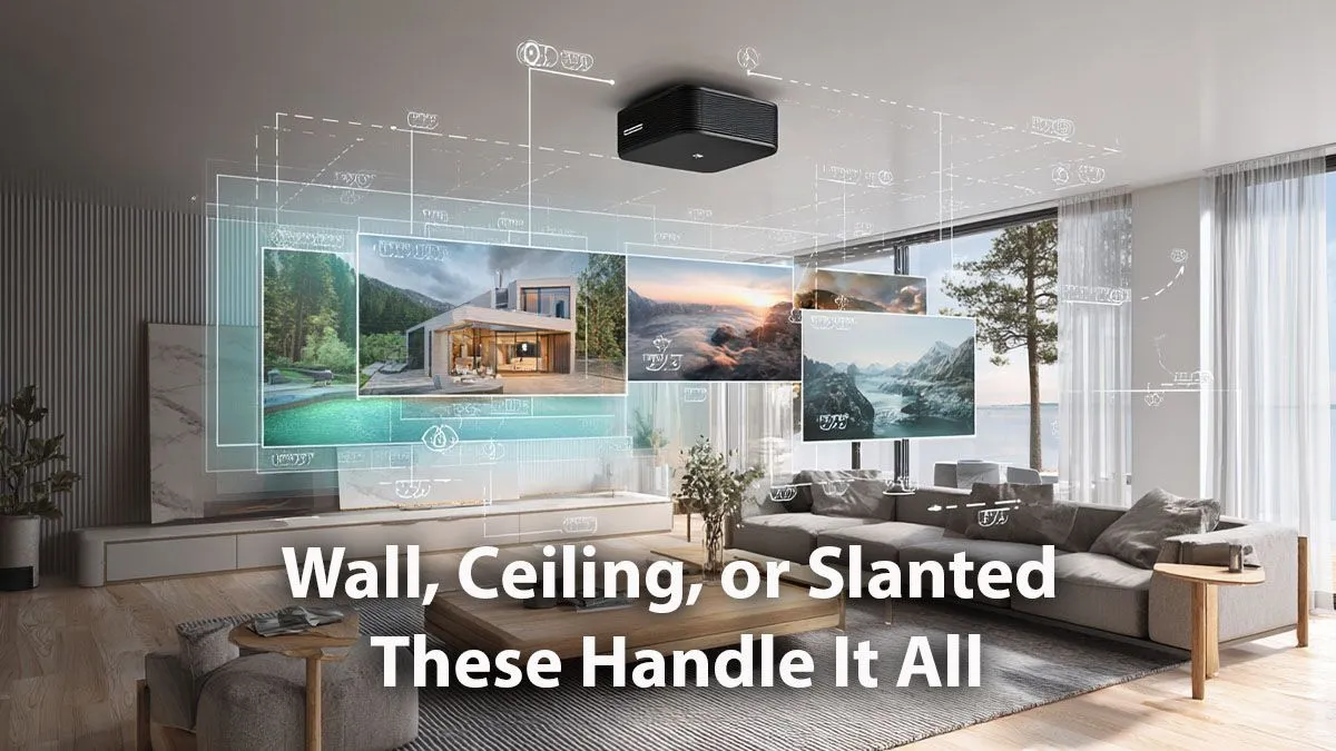 Wall, Ceiling, or Slanted? We've Got You Covered!