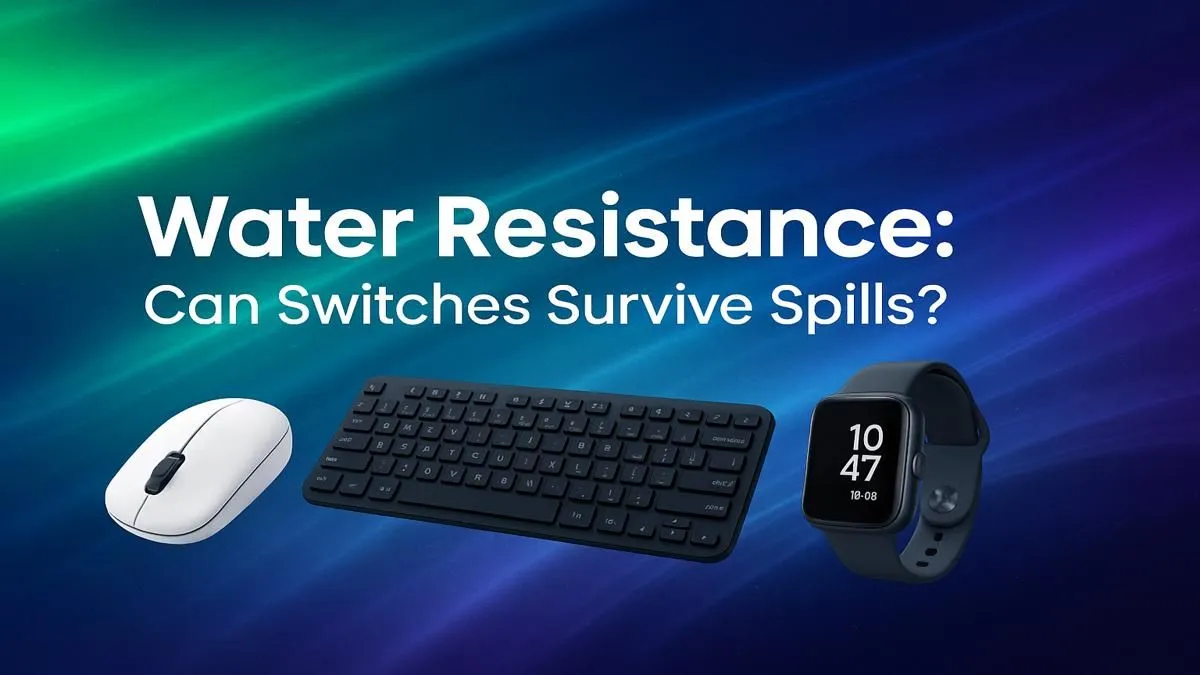 Water Resistant Keyboard Switches: A Guide to Spill Survival