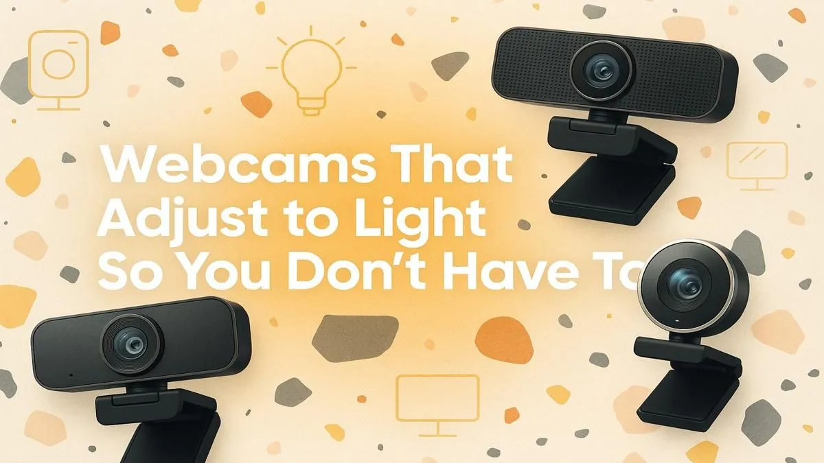 Light-Controlled Webcams