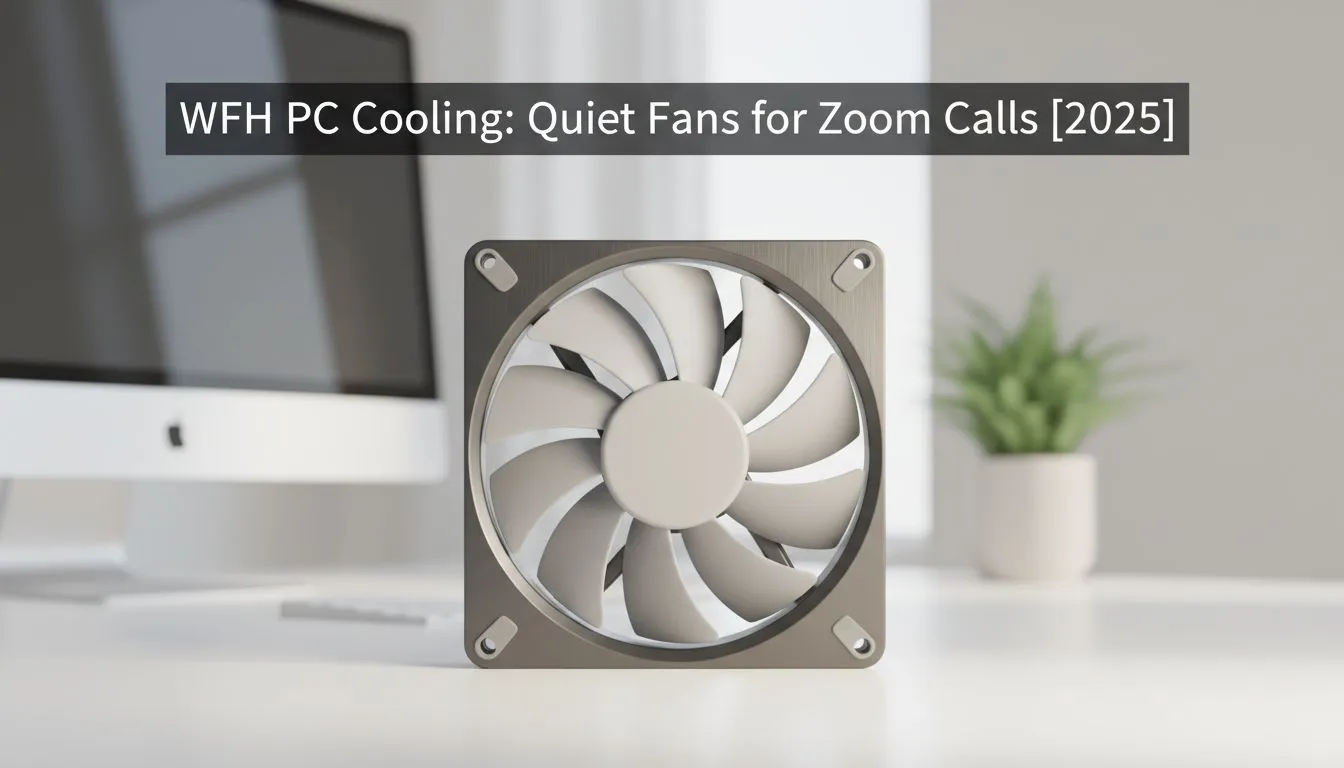 Quiet PC Fans for Zoom Calls