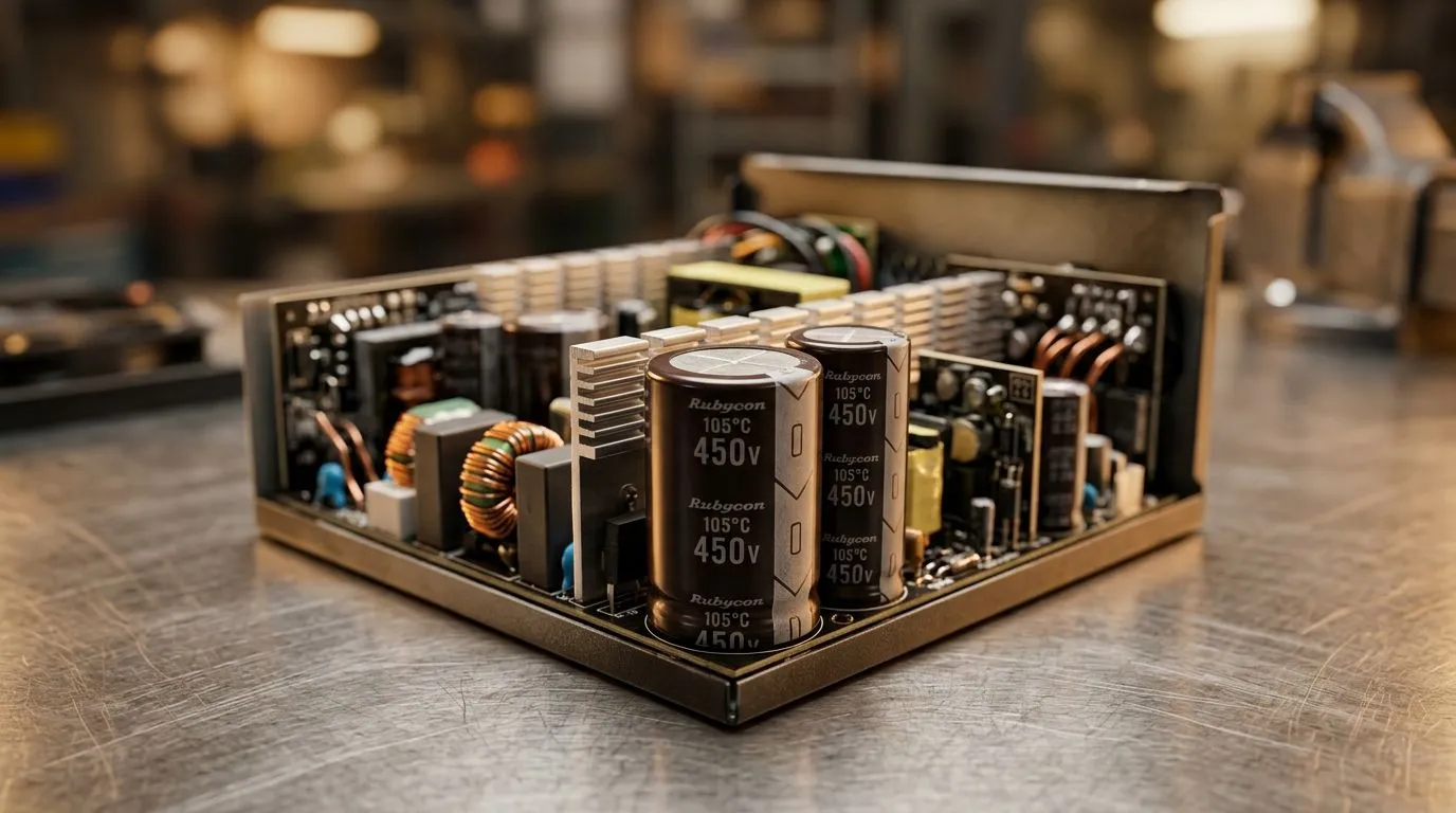 What higher temperature rating changes inside your power supply