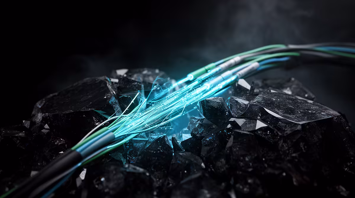 One cut cable, a country-wide ping spike