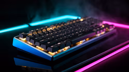 What breaks first in cheap gaming keyboards used for commuting students?